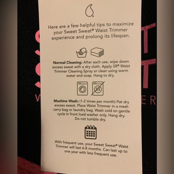 NWT SLIMMING SWEET SWEAT BAND - Picture 6 of 9